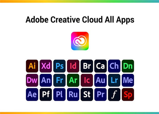 Adobe Creative Cloud All Apps Adobe Creative Tools Plus 100G Storage 12 Month Subscription