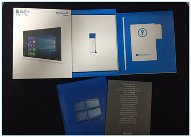Microsoft Windows Software , Windows 10 Home Full Version 32 & 64- bit USB Flash Drive Retail box