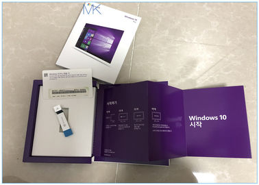 Genuine Sealed Microsoft Windows 10 Pro Retail Box Full Korean Version