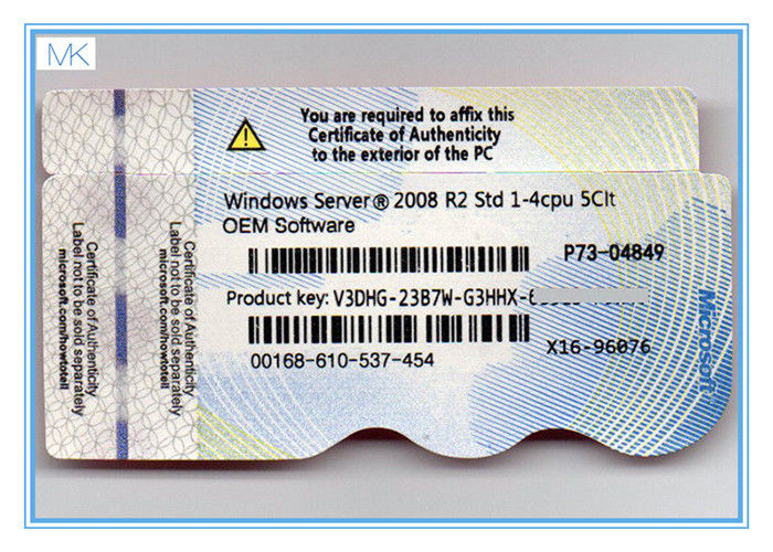 Full Version English Windows Server 2008 R2 Standard Llicense 5 CALS OEM Pack