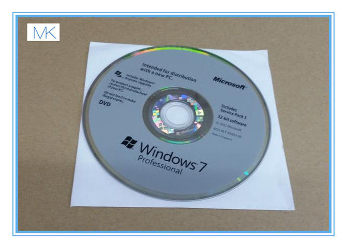PC Software Windows 7 Professional 32 bit  OEM Original Sealed Activate Online English