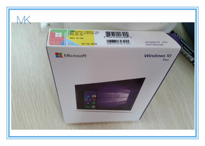 Pro 32/64 Bit Windows 10 Professional Retail Version USB 3.0 No Language Limition