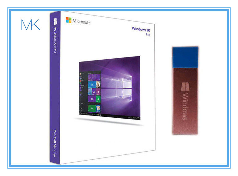 Retail Box Microsoft Windows 10 Operating System 32 Bit X 64 Bit With Original OEM Key