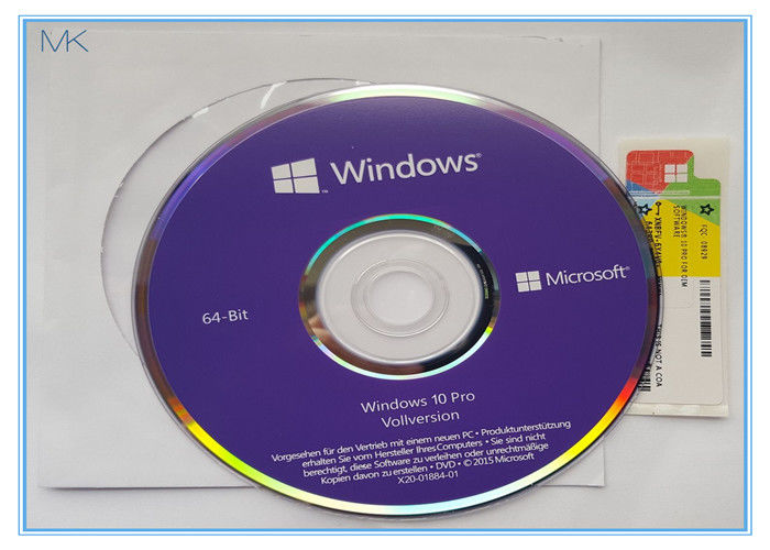 Microsoft Windows 10 Operating System Windows 10 Oem Dvd With COA Package