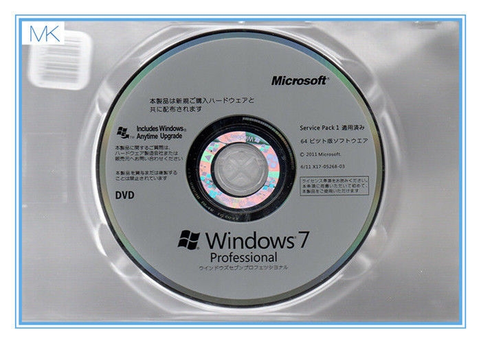 Japanese Windows 7 Pro 64 Bit Full Retail Version Perfect Working