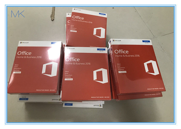 Business Microsoft Office 2016 Standard Windows English PC Key Card Online Activation