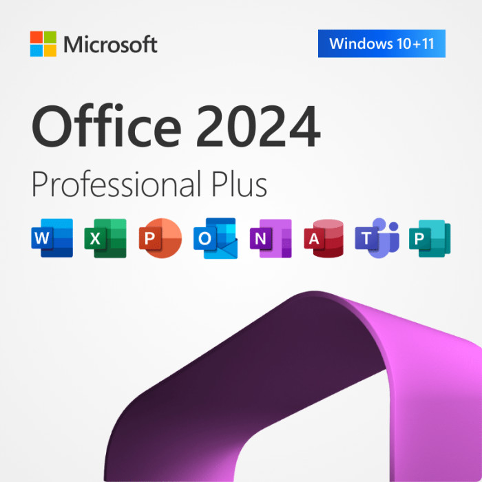 Microsoft Office 2024 Professional Plus Product Key for PC or Mac Lifetime License Office Suite