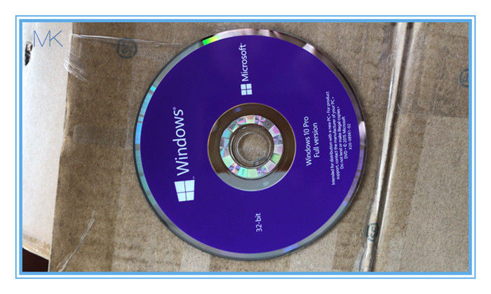 MS Windows 10 Pro OEM Key 32 Bit PC Disc Platform With Security Code