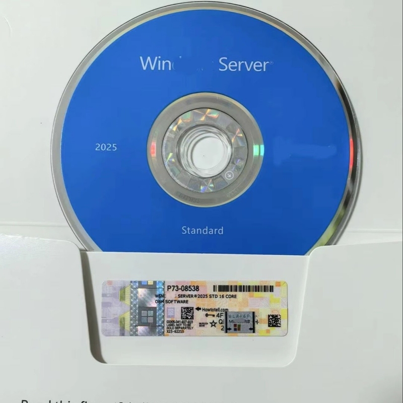 Microsoft Windows Server 2025 Standard X86-64 Architecture And Windows Defender Antivirus For Improved Efficiency