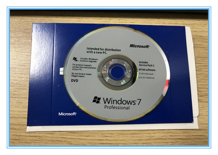 English Microsoft Windows 7 Upgrade SP1 64 Bit OEM 1PK DSP OEI DVD Online