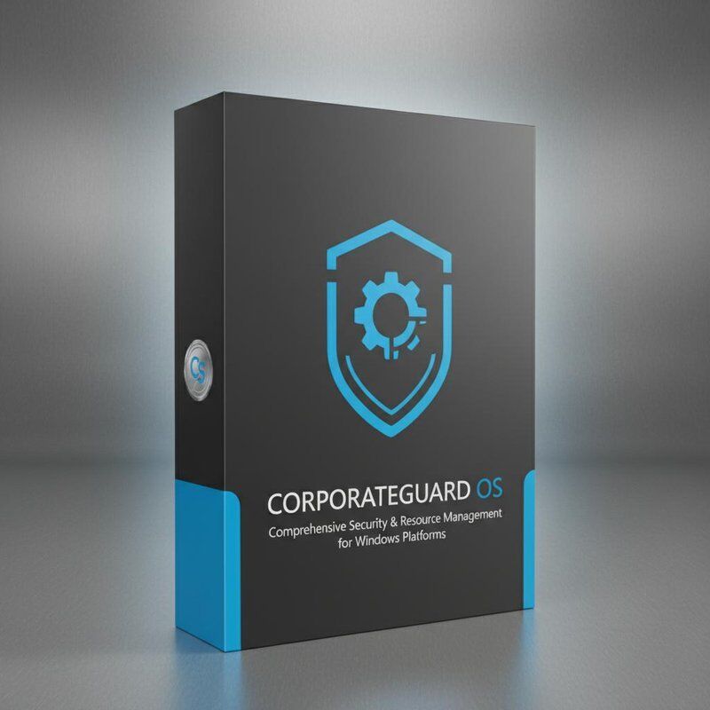 Computer OS Software Supporting Windows Platforms Offering Comprehensive Security and Resource Management for Corporate