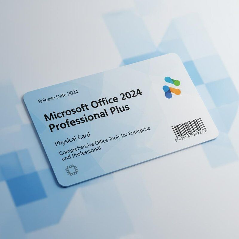 Release Date 2024 Microsoft Office 2024 Professional Plus Physical Card Comprehensive Office Tools for Enterprise and Professional