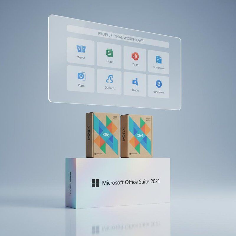 X86 and X64 Platform Microsoft Office Suite 2021 Offering Fluent Design User Interface Supporting Professional Workflows