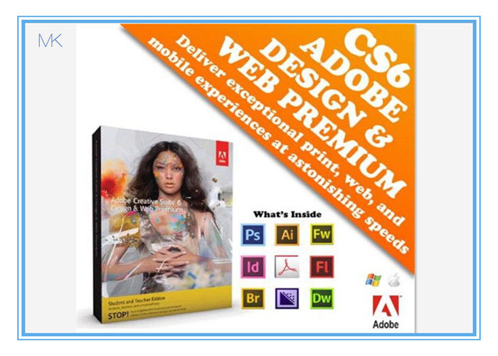 Commercial Version Adobe Creative Suite CS6 Design Web Premium for Windows English