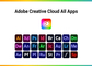 Adobe Creative Cloud Entire Collection of Adobe Creative Tools Plus 100G Storage 12-Month subscription