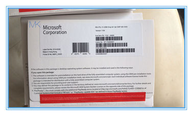 MS Windows 10 Pro OEM Key 32 Bit PC Disc Platform With Security Code