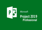 Windows System Microsoft Project Professional 2019 Retail Box Package 64 Bit 1 PC Lifetime