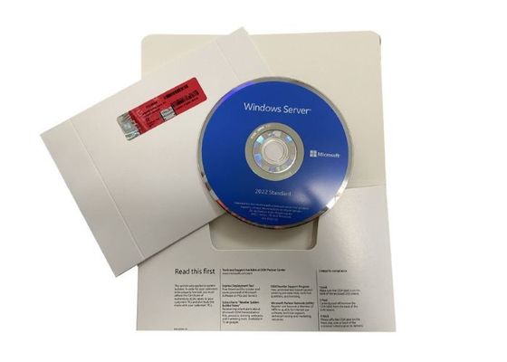 16 Core DVD Microsoft Windows Server 2022 Standard OEM Genuine 64 Bit